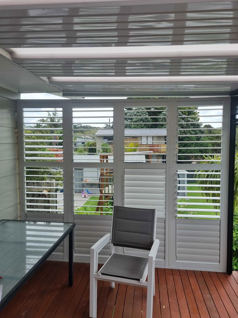 Enduro Living Outdoor Shutters project in Northland