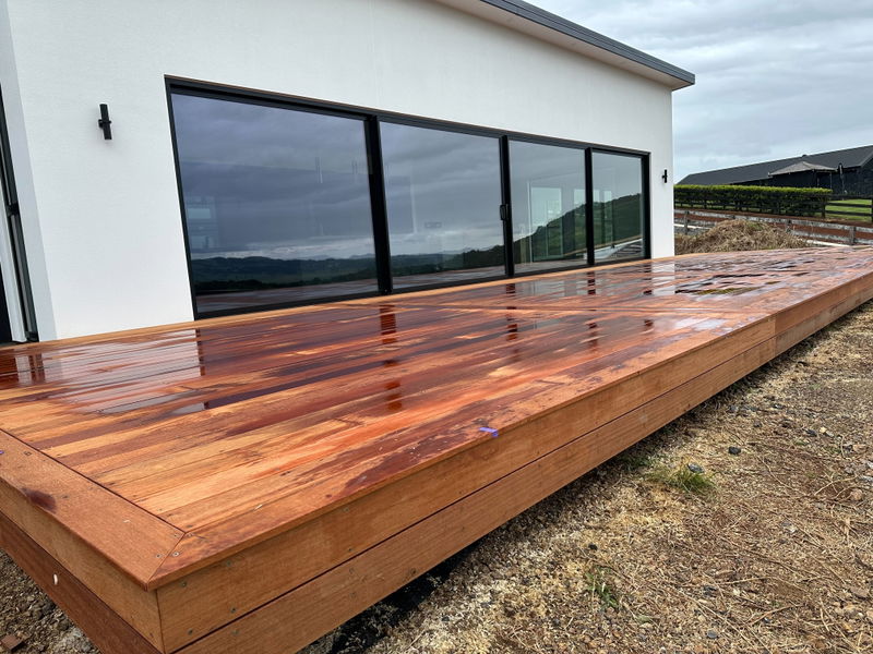 Decking project in Northland
