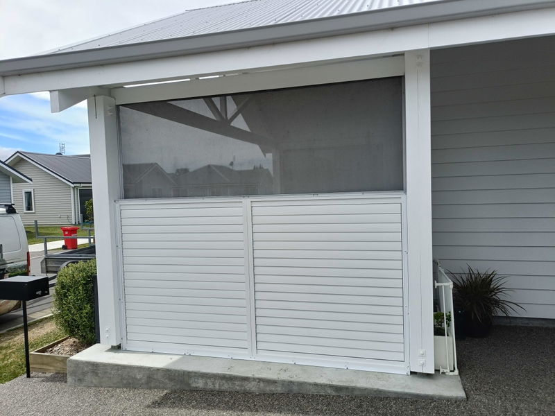 Enduro Living Outdoor Shutters project in Wellington