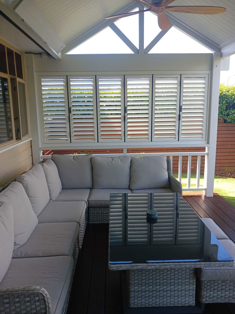 Enduro Living Outdoor Shutters project in Waikato