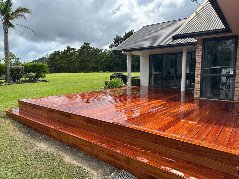 Decking project in Northland