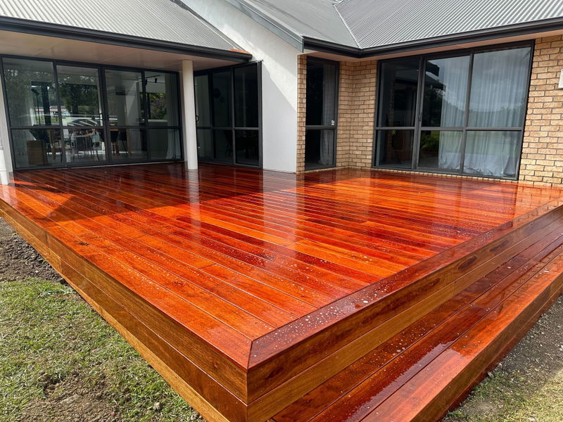 Decking project in Northland