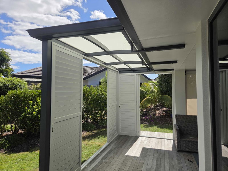 Enduro Living Outdoor Shutters project in Northland