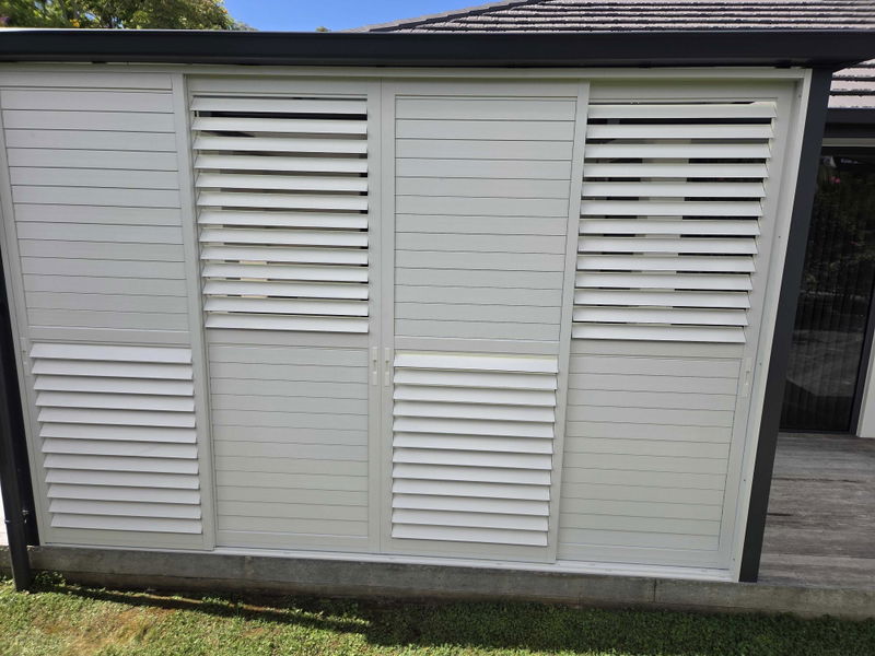 Enduro Living Outdoor Shutters project in Northland