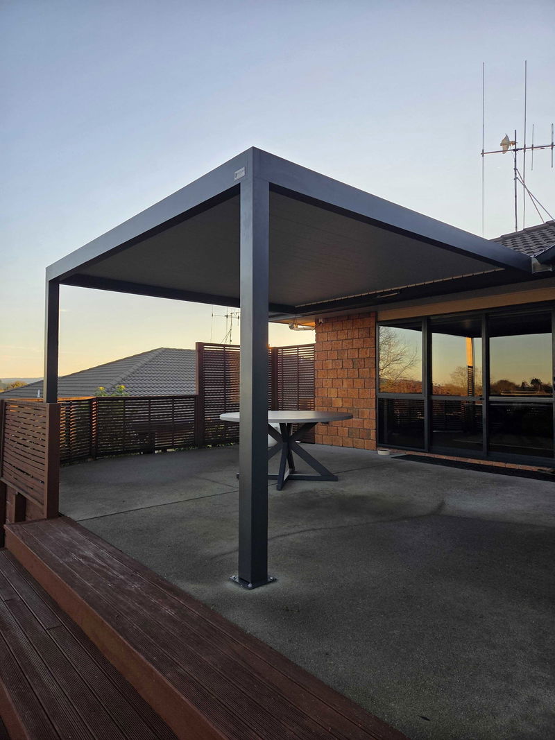 Enduro Living S-Series Louvre project in Waikato