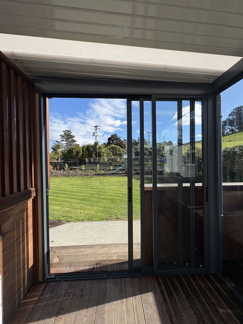 Enduro Living Glass Doors project in Wellington
