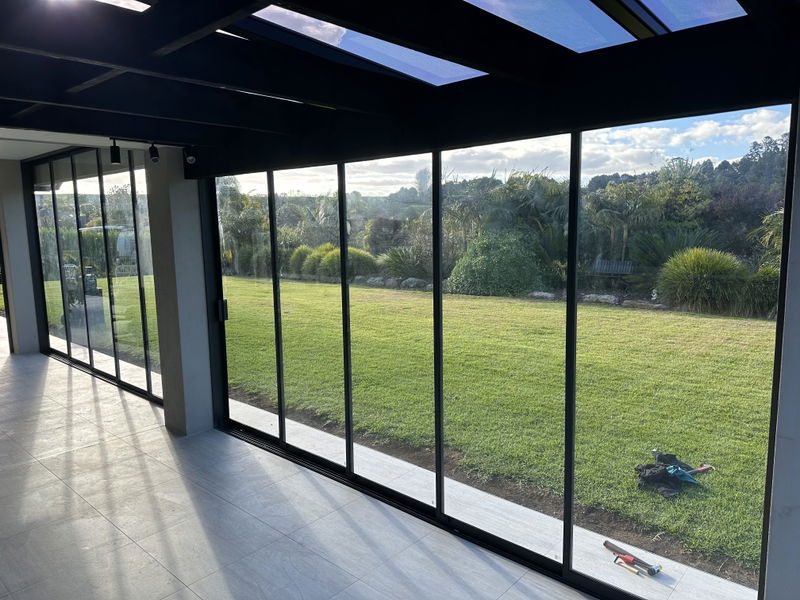 Enduro Living Glass Doors project in Northland