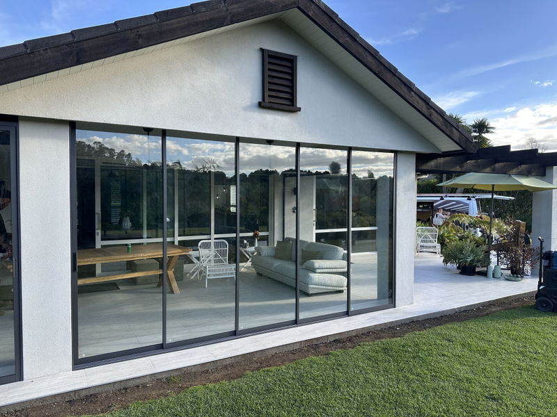 Outdoor room project in Northland