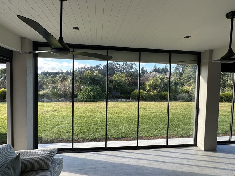 Enduro Living Glass Doors project in Northland
